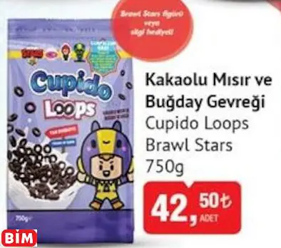 CUPİDO LOOPS BRAWL STARS  KAKAOLU MISIR VE  BUĞDAY GEVREĞİ